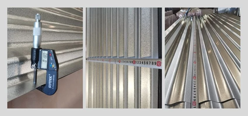 Quality Control Aluzinc Steel Corrugated Roofing Sheet